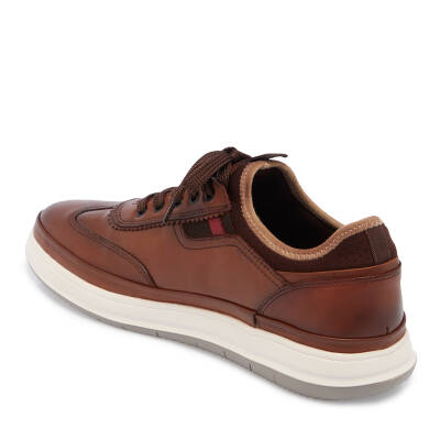  Taba Deri Erkek Sneaker - E24I1AY56615-A29 - 2