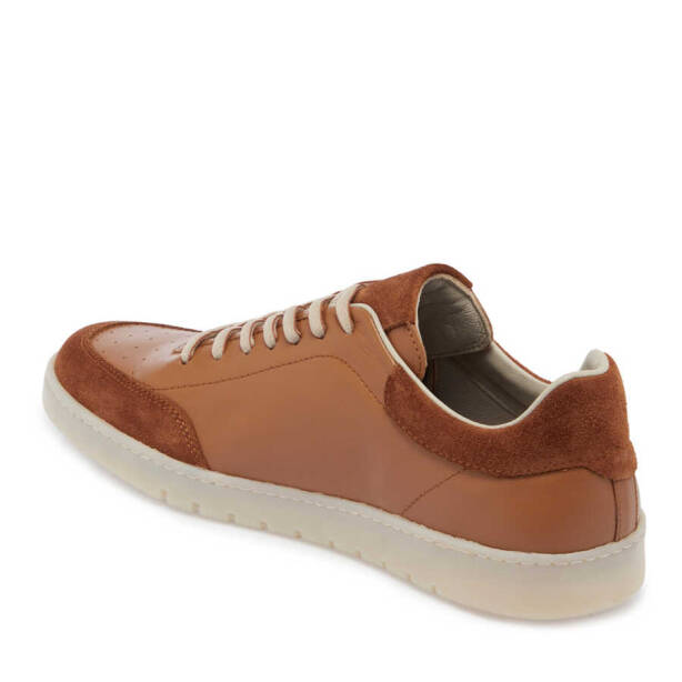Taba Deri Erkek Sneaker - E24I1AY56687-A29 - Tergan