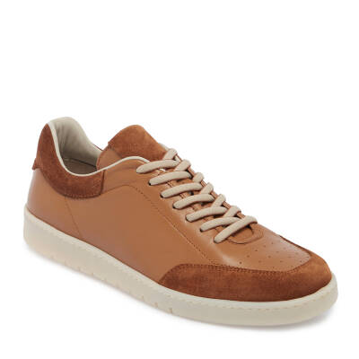  Taba Deri Erkek Sneaker - E24I1AY56687-A29 