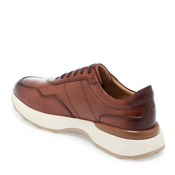 Taba Deri Erkek Sneaker - E24I1AY56721-A37 - 2