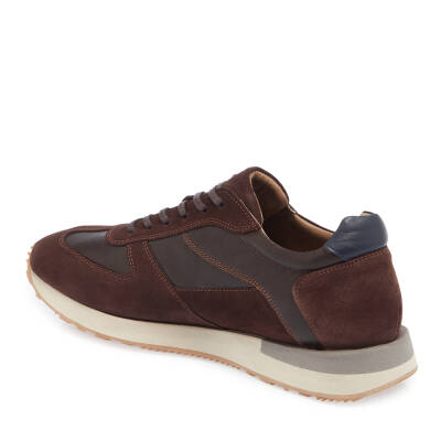 Taba Deri Erkek Sneaker - E24I1AY56915-W33 - 2