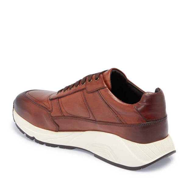 Taba Deri Erkek Sneaker - E24S1AY56974-X12 - 2