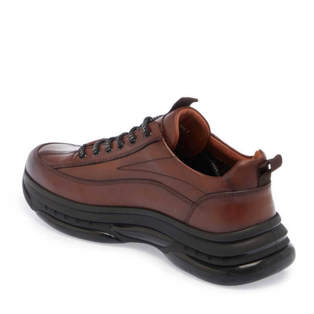 Taba Deri Erkek Sneaker - E24S1AY57058-A29 - 2