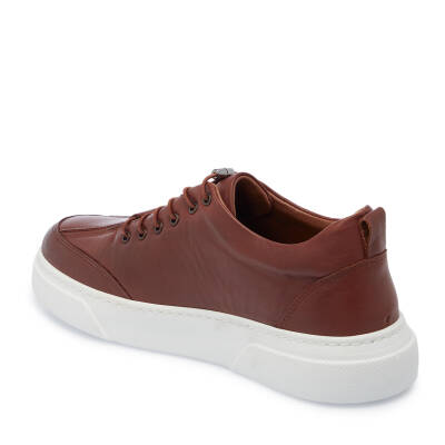 Taba Deri Erkek Sneaker - E25I1AY57167-A29 - 2