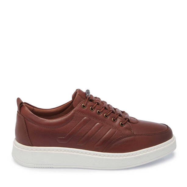 Taba Hakiki Deri Erkek Sneaker - E25I1AY57168-A29 - 1