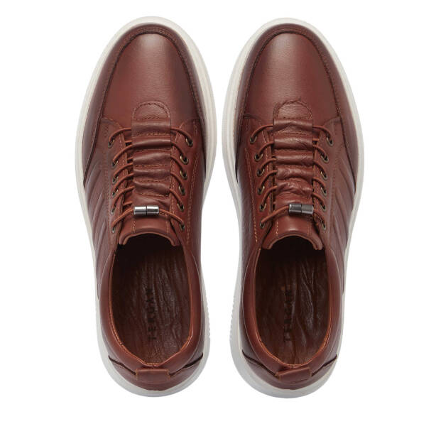 Taba Hakiki Deri Erkek Sneaker - E25I1AY57168-A29 - 5