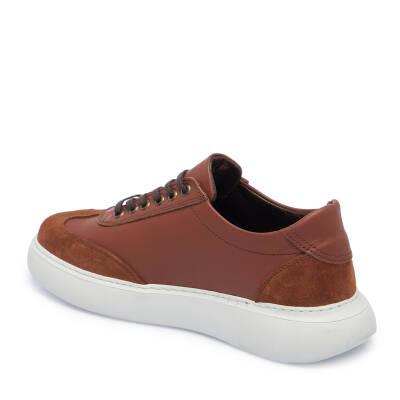 Taba Deri Erkek Sneaker - E25I1AY57223-A29 - 2
