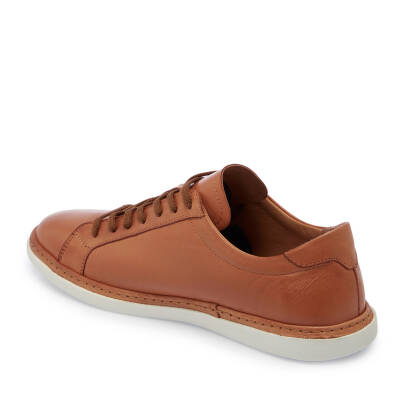 Taba Deri Erkek Sneaker - E25I1AY57267-A29 - 2
