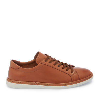 Taba Deri Erkek Sneaker - E25I1AY57267-A29 - 3