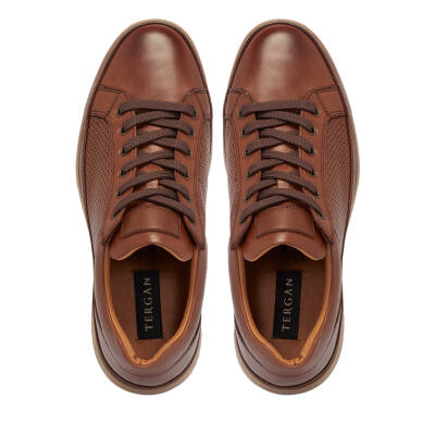 Taba Deri Erkek Sneaker - E25I1AY57274-A29 - 5