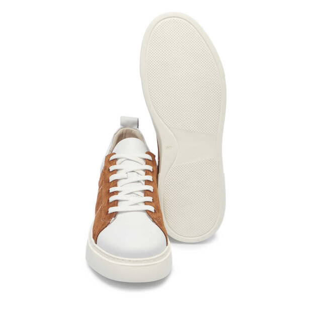 Taba Deri Erkek Sneaker - E25I1AY57283-A29 - 4