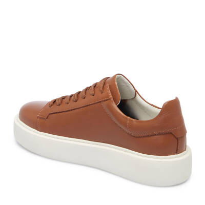 Taba Deri Erkek Sneaker - E25I1AY57300-A29 - 2