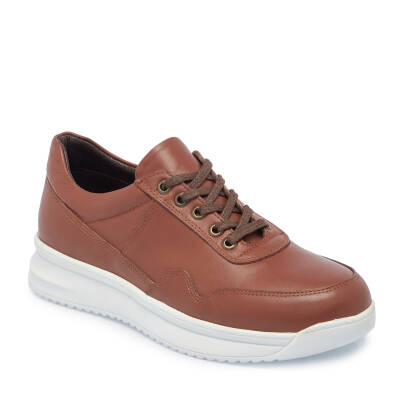 Taba Deri Erkek Sneaker - E25I1AY57305-L18 - 1