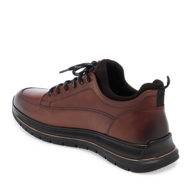 Taba Deri Erkek Sneaker - E25S1AY57386-A29 - 2