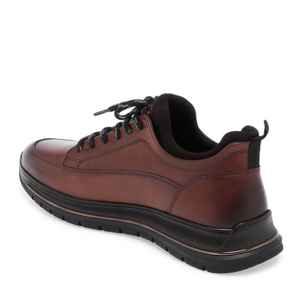 Taba Deri Erkek Sneaker - E25S1AY57386-A29 - 2
