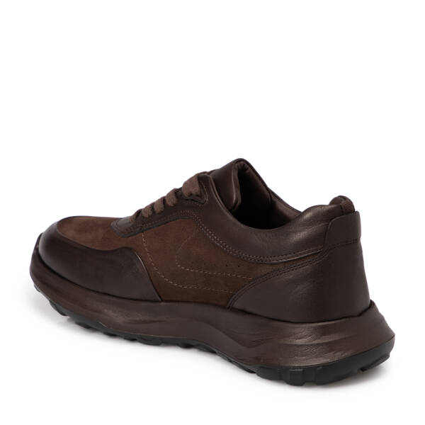 Taba Deri Erkek Sneaker - E25S1AY57439-G99 - 2