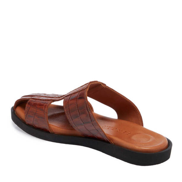 Taba Hakiki Deri Erkek Terlik - E24Y1TR56876-A29 - 2