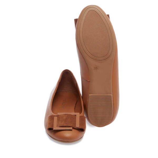 Taba Hakiki Deri Kadın Babet - K24I1BB67454-A29 - 4