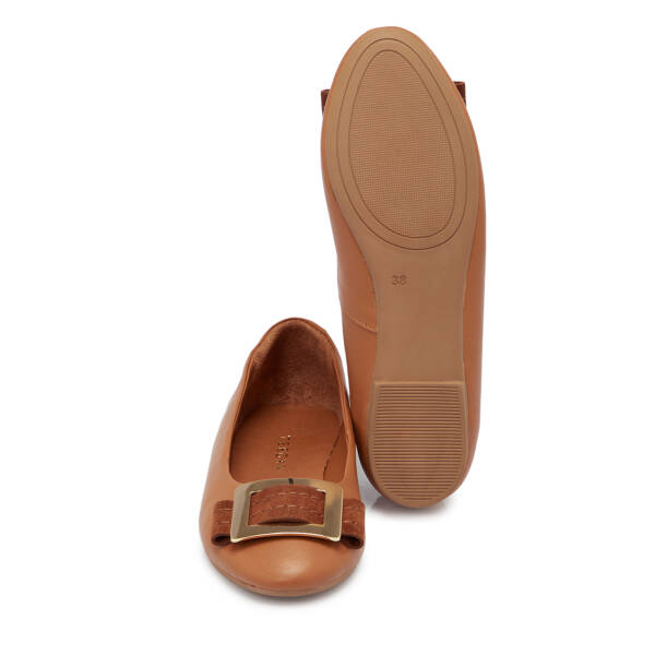 Taba Deri Kadın Babet - K25S1BB68366-A29 - 4