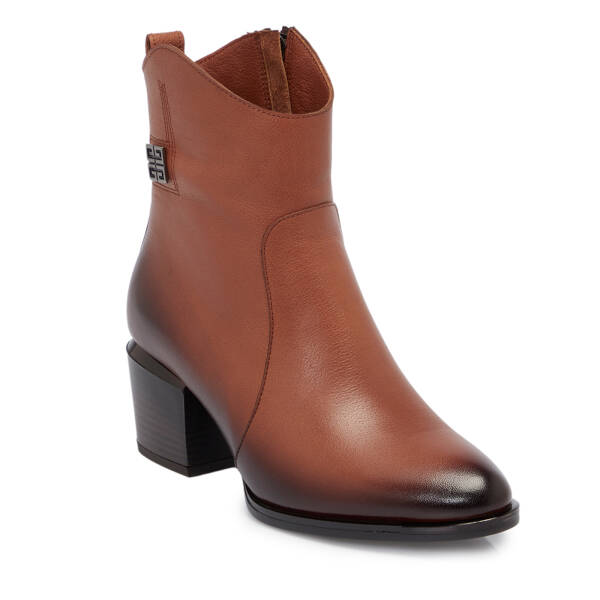 Taba Hakiki Deri Kadın Bot - K25K1BT68153-A29 - 3