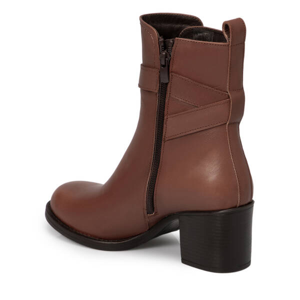 Taba Deri Kadın Bot - K25K1BT68334-A29 - 2