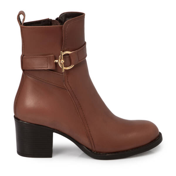 Taba Deri Kadın Bot - K25K1BT68334-A29 - 3