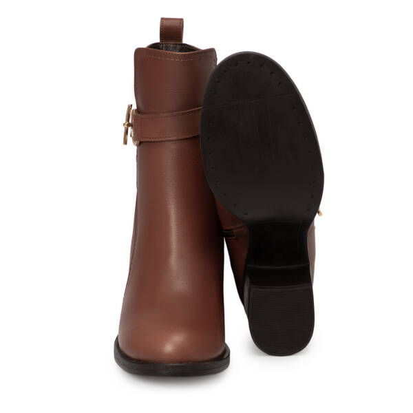 Taba Deri Kadın Bot - K25K1BT68334-A29 - 4