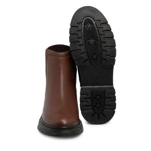 Taba Hakiki Deri Kadın Bot - K25K1BT68514-A29 - 4