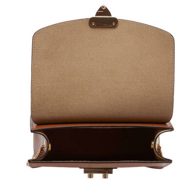 Taba Deri Kadın Çapraz Askılı Çanta - S24K1BC78972-D12 - 4