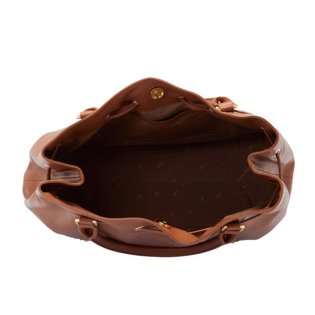 Taba Deri Kadın Çapraz Askılı Çanta - S24K1BC80381-F83 - 5