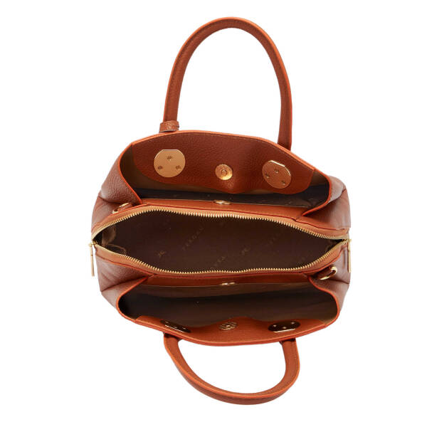 Taba Deri Kadın Çapraz Askılı Çanta - S25K1BC80441-U5G - 4