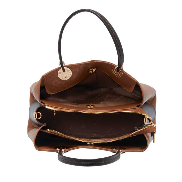 Taba Deri Kadın Çapraz Askılı Çanta - S25Y1BC80150-D1R - 4