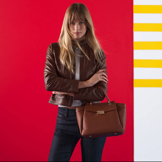 Taba Hakiki Deri Kadın Çapraz Askılı Çanta - S25Y1BC80384-U5G - 1