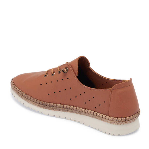 Taba Hakiki Deri Kadın Casual Ayakkabı - K25I1AY67916-A29 - 2