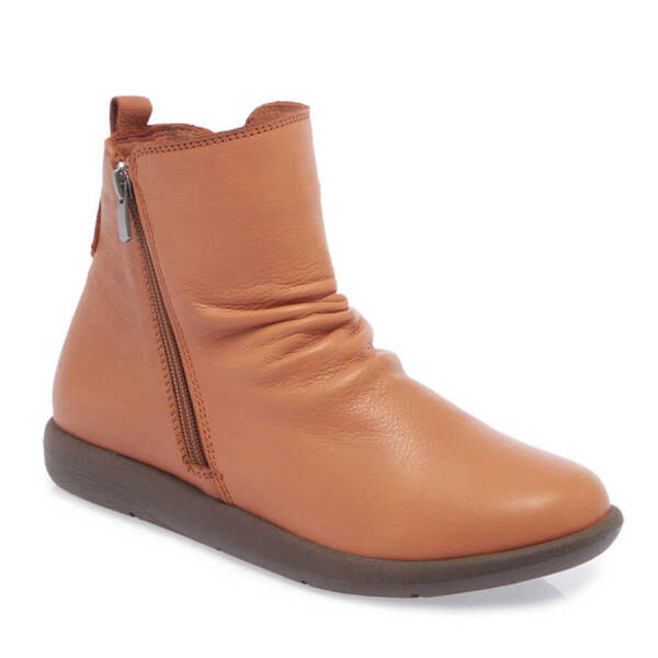 Taba Deri Kadın Casual Bot - K23K1BT67072-A29 - 1