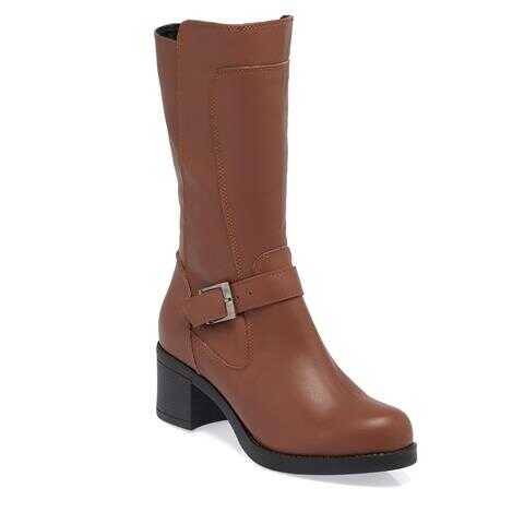 Taba Hakiki Deri Kadın Casual Çizme - K23K1CM66996-A29 - 2