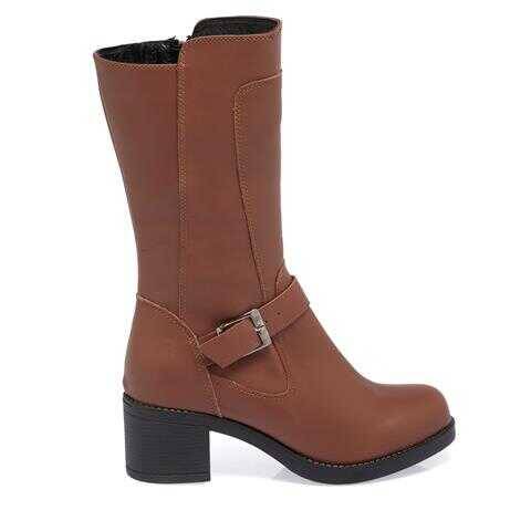 Taba Hakiki Deri Kadın Casual Çizme - K23K1CM66996-A29 - 1