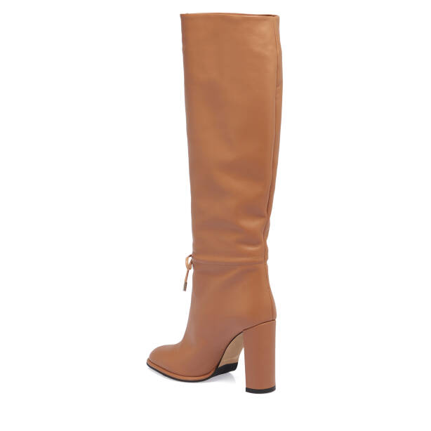 Taba Hakiki Deri Kadın Çizme - K23K1CM67022-A29 - 2
