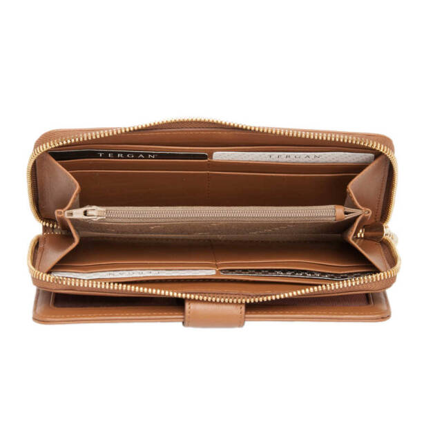 Taba Hakiki Deri Kadın Cüzdan - S1CB00005789-D12 - 4