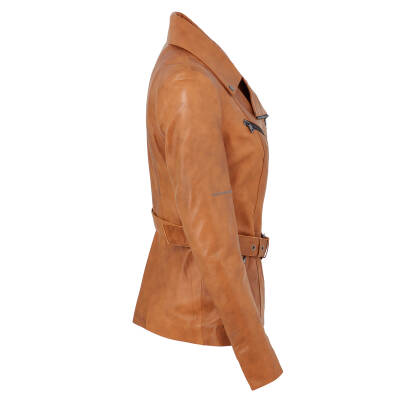 Taba Deri Kadın Deri Ceket - K22BDM320299-R51 - 3