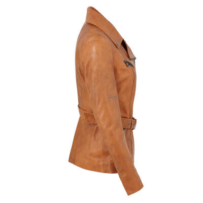 Taba Deri Kadın Deri Ceket - K22KDM320298-R51 - 3