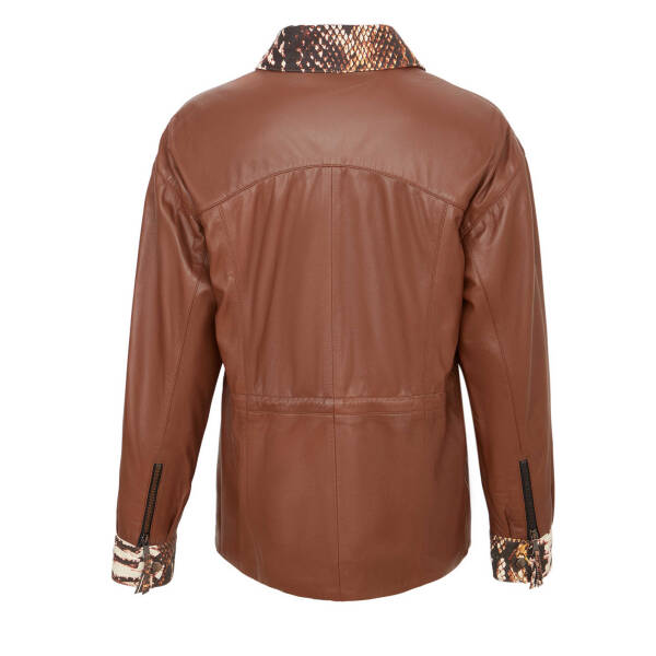 Taba Deri Kadın Deri Mont - K22KDM320288-Q7C - 4