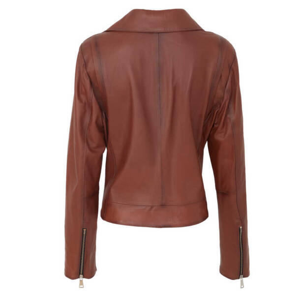 Taba Deri Kadın Deri Mont - K24BDM320438-R46 - 4