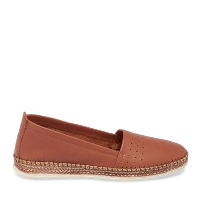 Taba Deri Kadın Espadril - K24I1AY67225-A29 - 3