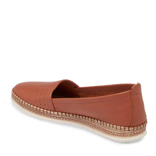 Taba Deri Kadın Espadril - K25I1AY67915-A29 - Tergan