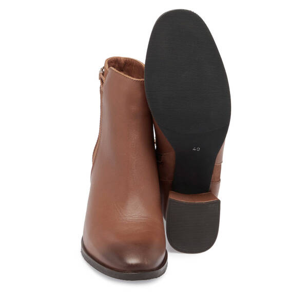 Taba Hakiki Deri Kadın Klasik Bot - K23K1BT67054-F83 - 4