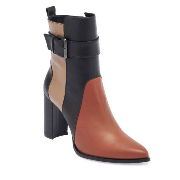 Taba Hakiki Deri Kadın Klasik Bot - K23K1BT67060-F83 - 2