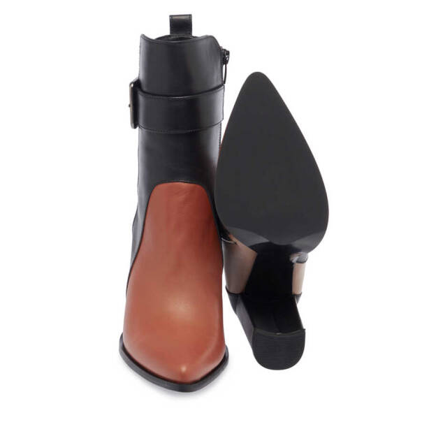 Taba Hakiki Deri Kadın Klasik Bot - K23K1BT67060-F83 - 4