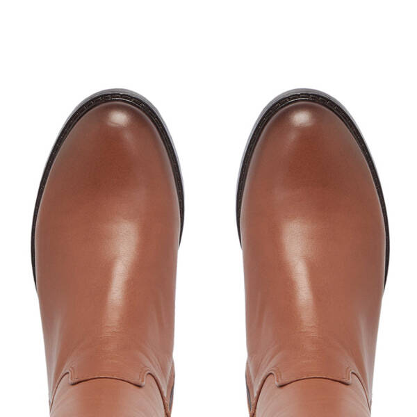 Taba Deri Kadın Klasik Çizme - K24K1CM67631-A29 - 5