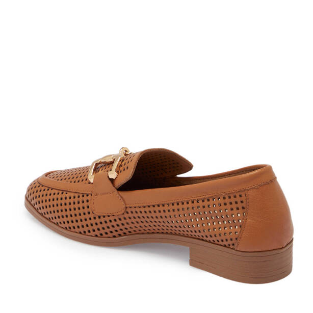 Taba Deri Kadın Loafer - K24I1AY67460-L8R - 2